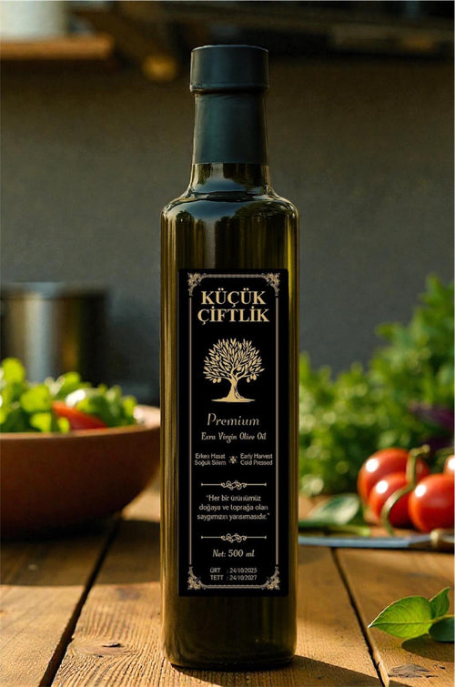 Erken hasat soğuk sıkım zeytinyağı 0,5L