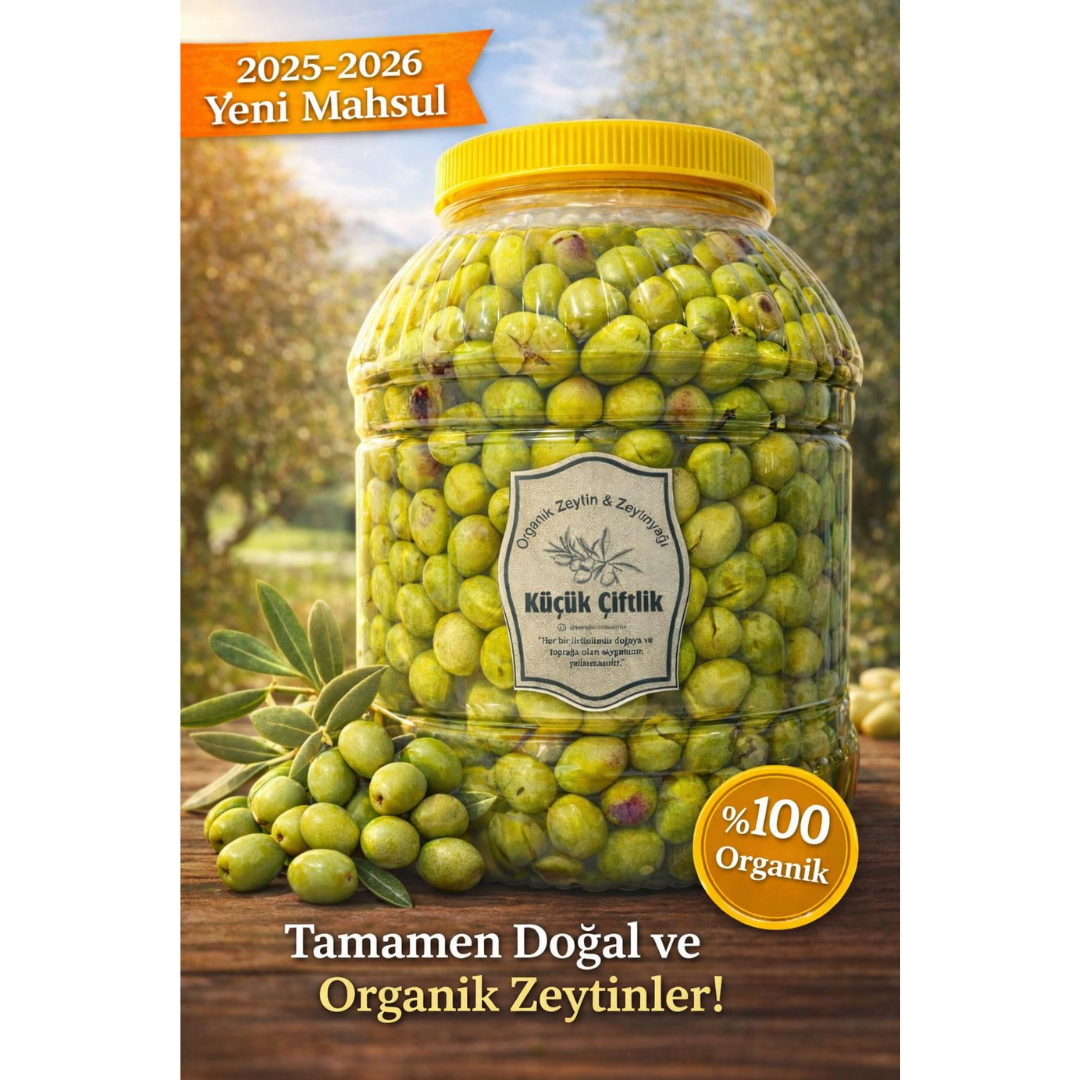 Küçük Çiftlik Xxl Yörenin  Zeytini ( 5 litre pet )
